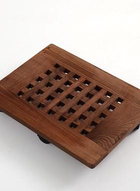 可移动厚实花托万向花架装饰摆件