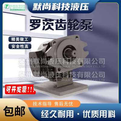 RONZIO罗茨齿轮泵040WAG75/90/110/130/150/190C032S0 液压马达