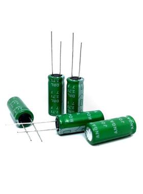 2.7V0.3F/1.5F/3.3/4.7/15/20F/25/30/35/50/60/100F法拉超级电容