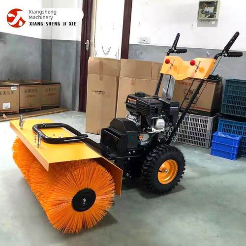 手推式扫雪机 小型清雪机市政物业家用大棚道路小区多功能除雪机