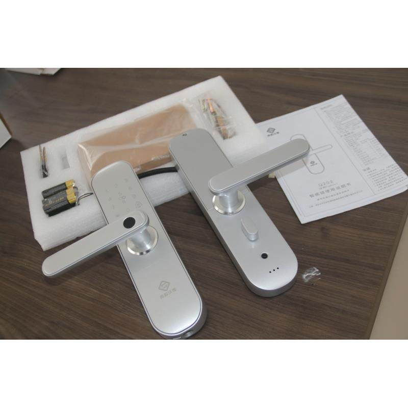 Wifi公寓家庭智能指纹密码卧室门锁远程应用程序Q202包括5052锁体,基础建材,入户门智能锁,淘宝优惠券,粉丝福利购,淘宝优惠卷