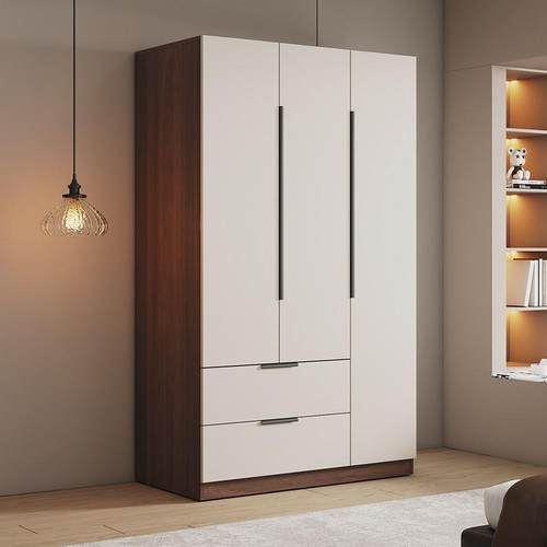 衣柜家用卧室现代简约对开门经济型储物柜出租房用小户型儿童衣橱