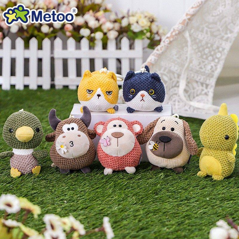 metoo咪兔大自然系列动物公仔小挂件吊饰可爱毛绒玩具 包包挂件
