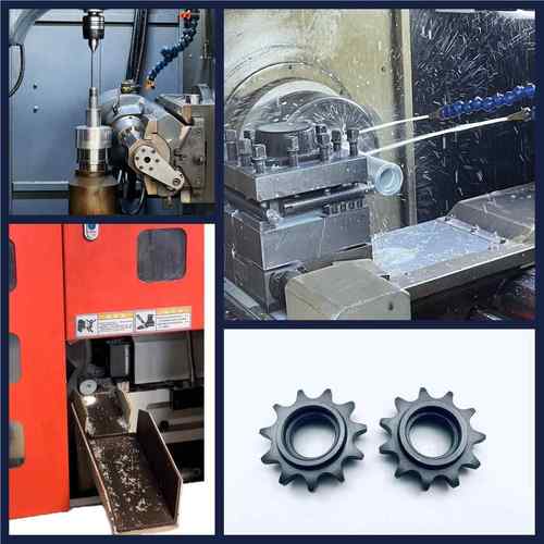 山东河北天厂家06B 08B 齿津轮制 5#钢材质 链4轮制作作 同步带轮