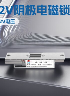 风淋室12V阴极电磁锁厂家直销