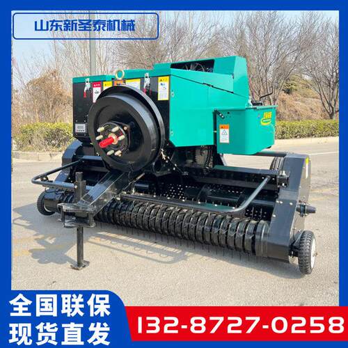 捡拾麦秸打捆打捆机稻草玉米秸捡拾打捆机可享受补贴方捆打捆机