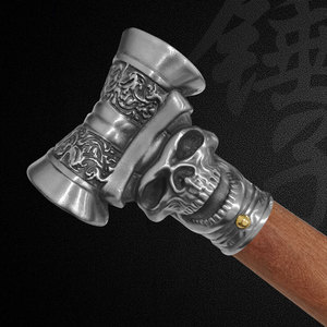 不锈钢工艺品精钢淬火铁锤锤头