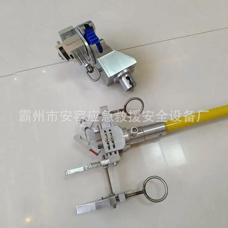 J型线夹操作杆防触电电力用品工具固定杆侧面摇把式装卸杆