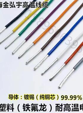 特氟龙镀锡耐高温电线AF200国标新能源控制器电机线地感线圈