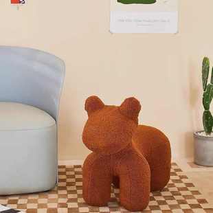 小马椅可爱椅子客厅动物凳子个性儿童坐凳卡通造型一体网红小马凳