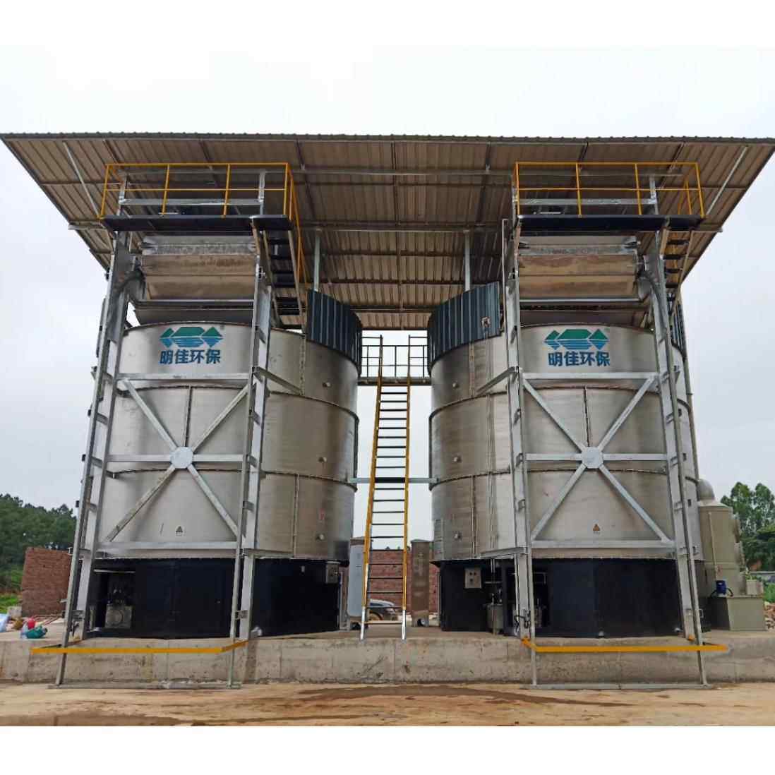 养殖粪污处理资源化处理发酵罐动物粪便发酵罐一体机设备100立方