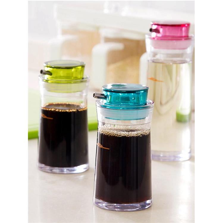 斯堪的纳维亚风格食品级塑料防漏油锅厨房用品调味瓶创意酱油醋瓶