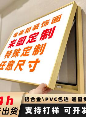定制电表箱装饰画来图订做创意竖款大尺寸电箱壁画遮挡翻盖式挂画