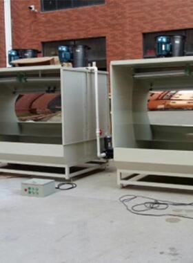 厂家直型环保水帘喷漆水循环净化除尘销HR-SLG-2喷漆台水帘柜柜喷