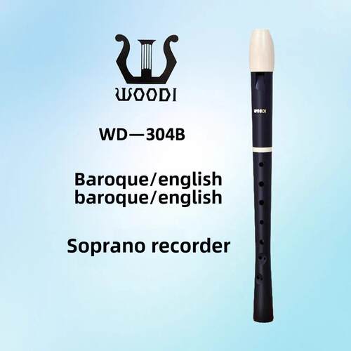 正品Woodi Recorde Wd304B巴洛克/英8孔高音录音机（祇-有这r个家