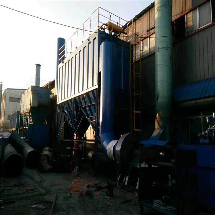 工业粉尘中央除尘设备 木工小型家具厂集尘器 袋式脉冲布袋除尘器