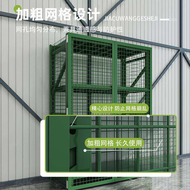 带网仓储货架重型带门货架带锁器材置物架装备收纳架多功能铁架子