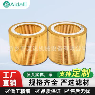 折叠式空压机空气滤芯1092200281增大3倍过滤面积 延长使用寿命​