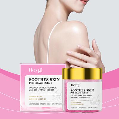 Hoygi Pre-Depilatory Exfoliating Cream - Gentle Cleansing an