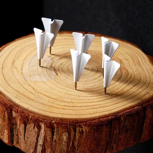 12 Pcs Drawing Pin Aircraft Pushpin Multi-function Thumb