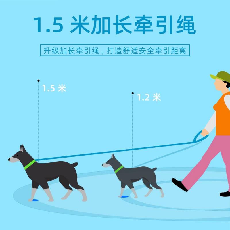 背心式狗狗牵引绳小型犬泰迪比熊博美胸背带幼犬遛狗绳狗链子