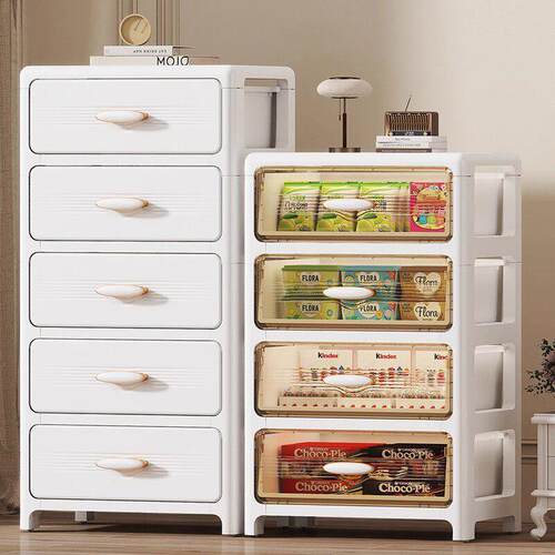 Multi layer household hollow storage cabinet living room