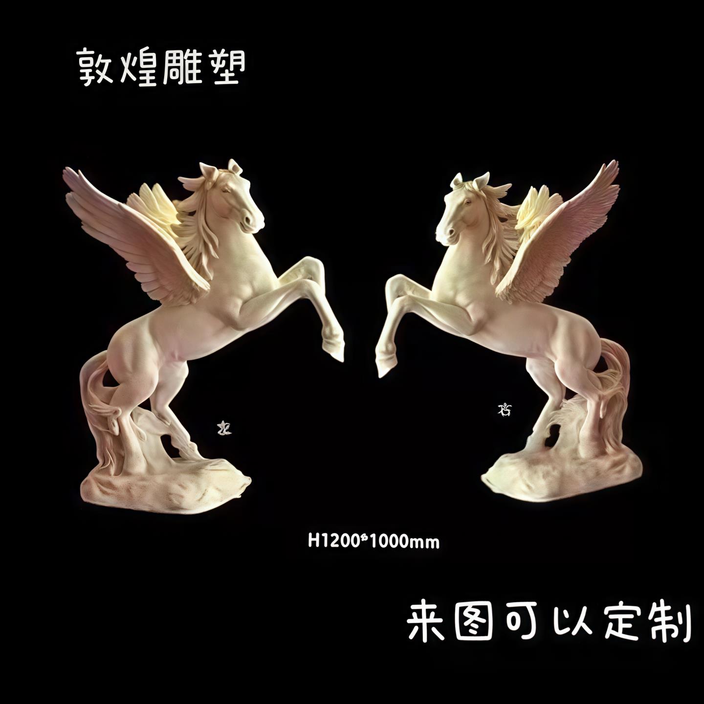 定制砂岩玻璃钢仿铜动物装饰摆件浮雕壁画红色题材雕塑罗马柱子