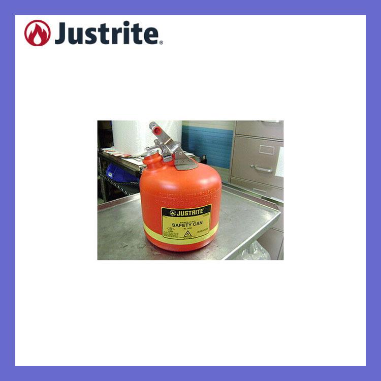杰斯瑞特Justrite 9.5L圆形聚乙烯安全罐14261