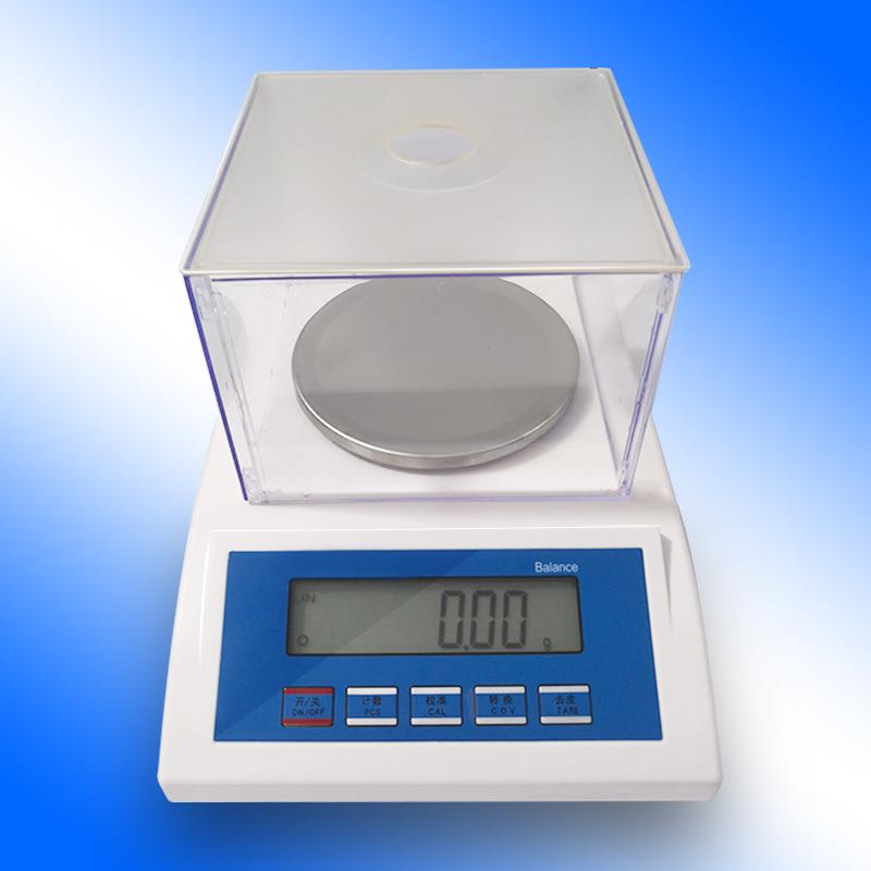 工厂红奕仪器0.01g百分之一高精度厨房珠宝电子分析天平秤称