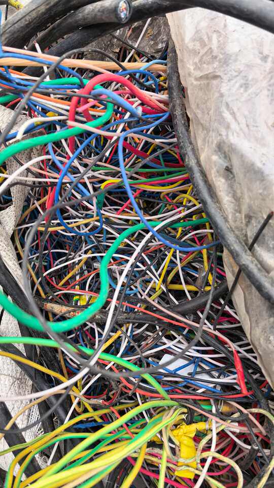 4月28日苏州市废旧杂铜芯线约530公斤左右打包网络拍卖公告