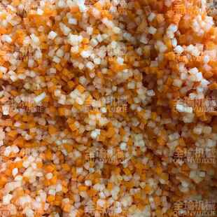 贵州凉薯切丁机广东切凉薯粒机出售湖南凉薯割粒机莴笋三维切丁机