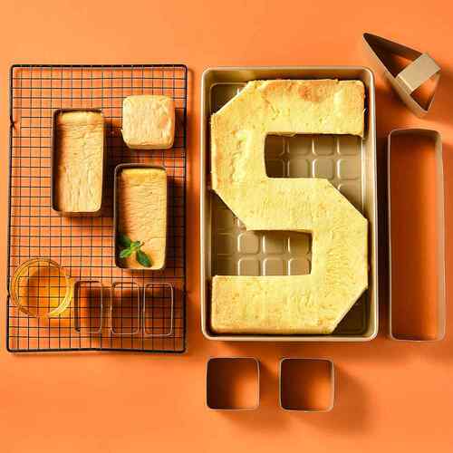 烘焙工具字母数字不锈钢烤盘蛋糕模具Alphanumeric cake mold