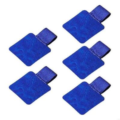5 Pcs Leather Pen Loop Holder Pen Elastic Loop Portable