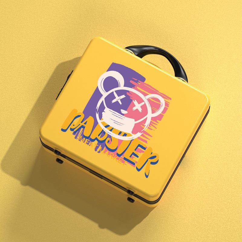 LOGO行李箱手提箱密码锁旅行箱