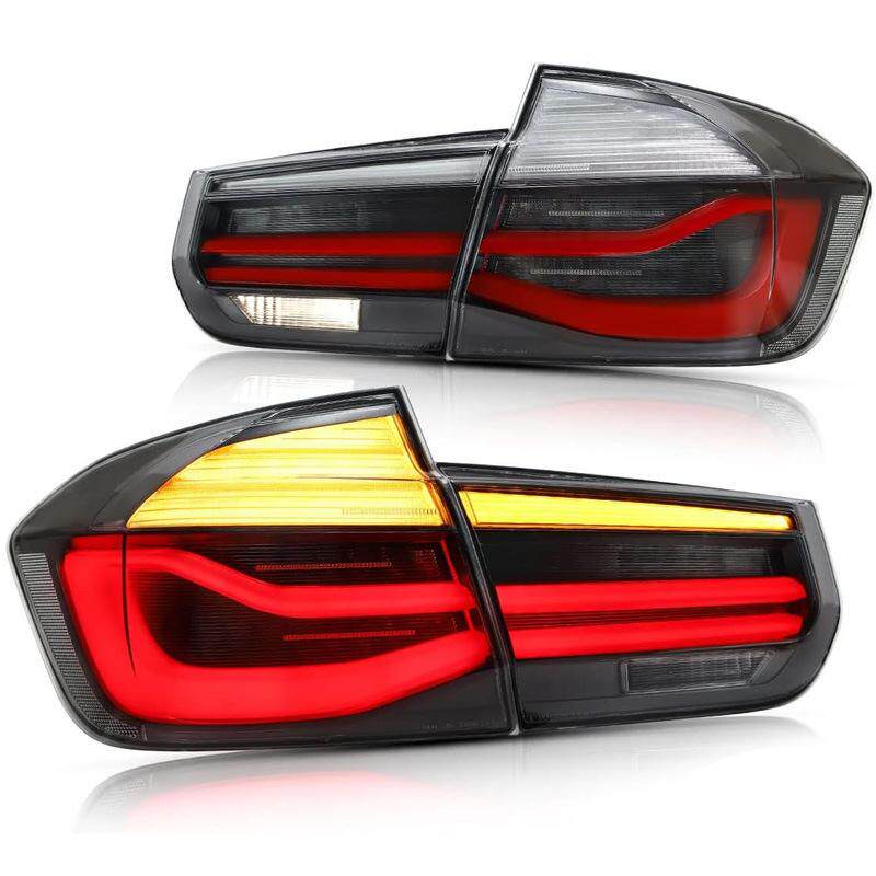 适用于2013-2015款宝马3系F30流光转向LED汽车尾灯改装升级