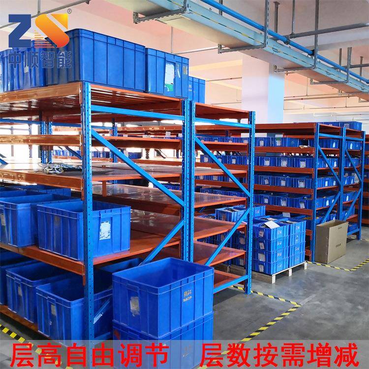 层板式货架拆装方便层数层高可调节 广东圳深货架厂可按需求生产
