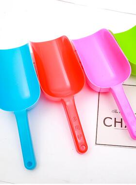 Plastic rice scoops, multi-purpose popcorn seeds round-botto
