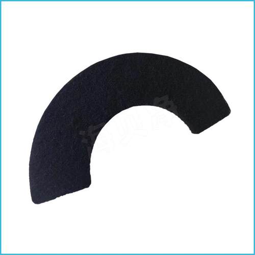 定制 猫砂盆宠物厕所垃圾机除臭除味空气过滤碳棉片 活性炭纤维棉