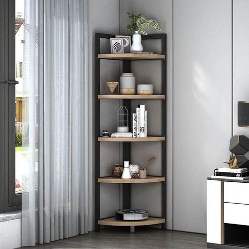 客厅角柜卧室墙角柜三角形置物架拐角圆弧架三角柜厨房转角置物架