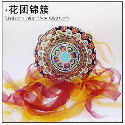 维吾尔族盛世敦煌儿童击打乐器