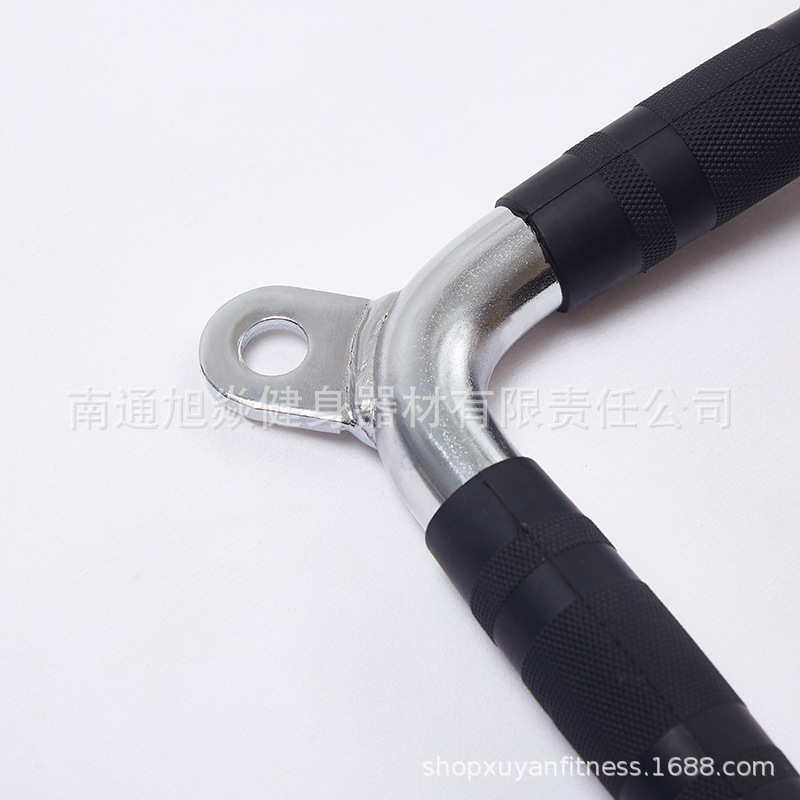 力量训练器械把手大小飞鸟健身器材配件划船高位下拉拉力杆一件代