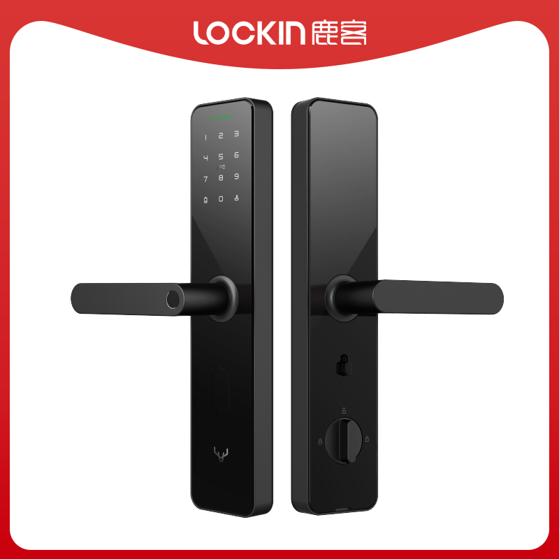 鹿客智能门锁X1指纹锁家用防盗门密码锁电子门锁