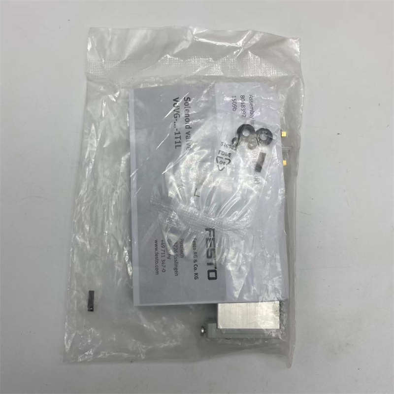 FESTO费斯托电磁阀VUVG-B14-P53C-ZT-F-1R8L  574247三位五通现货