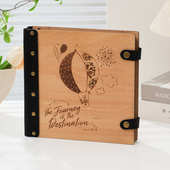 活页10爆自相册粘款 木质纪念 礼品相册diy创意 椴木寸 式