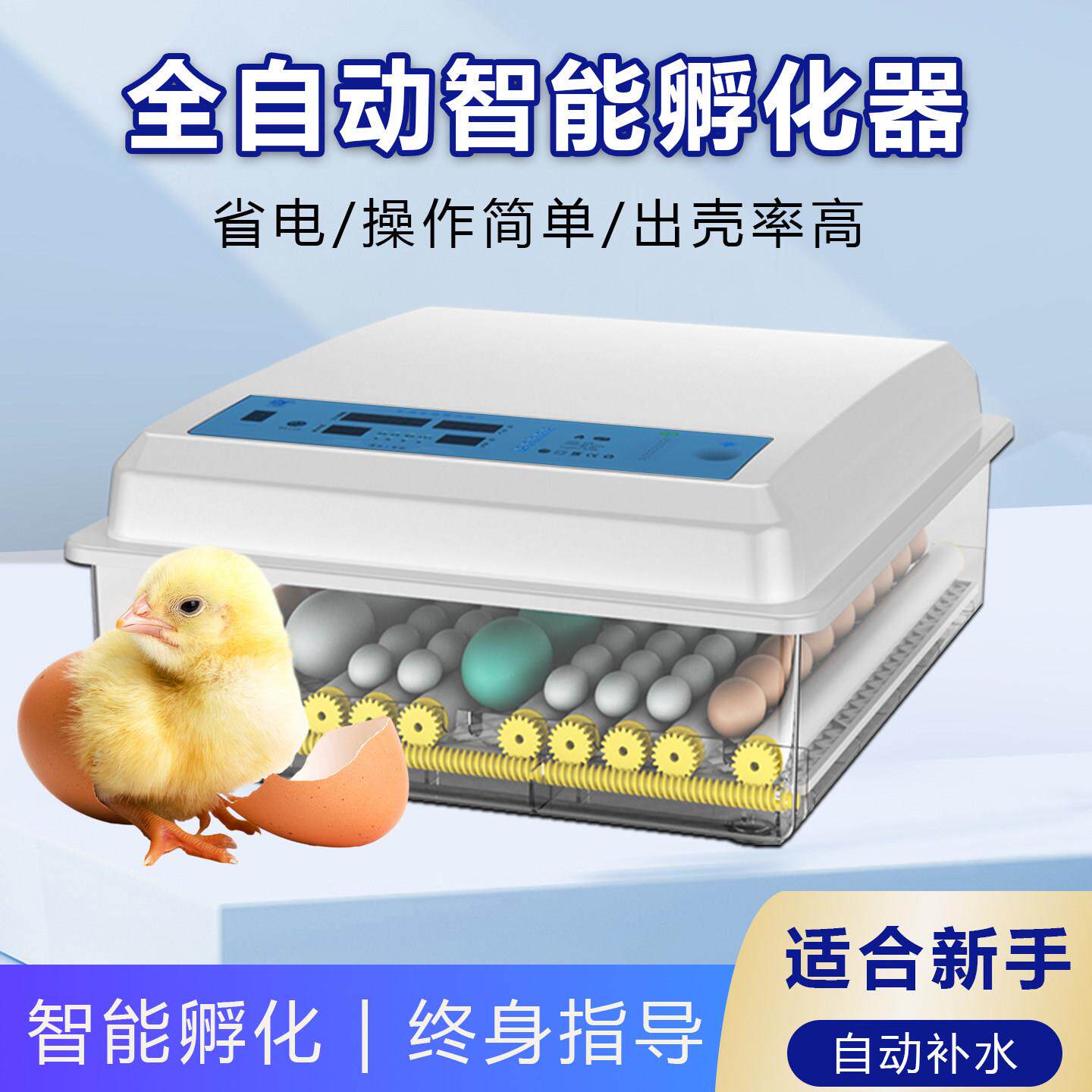 孵化器小型家用全自动智能迷你孵化机孵蛋机器小鸡鸭鹅鸟孵化箱