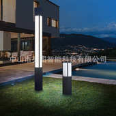 庭院灯饰户外防水3米景观灯柱小区广场超亮LED路灯道路高杆灯照明