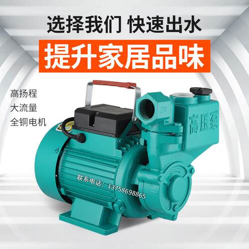 家全自动自吸增压泵水井用抽水泵循环道ZCL泵加用压泵自泵管吸泵2