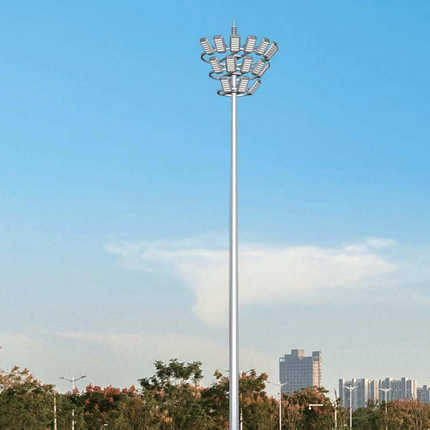 批发led高杆灯15米10米升降式中杆灯 球场机场高杆照明户外广场灯