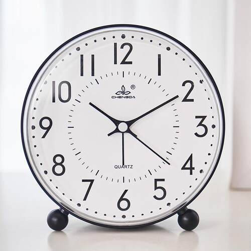 简约台式钟大尺寸数字钟表桌面学生闹钟A319-A320