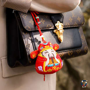 钱丽 端午香囊中国风财神香包新年礼物古风随身车挂批发